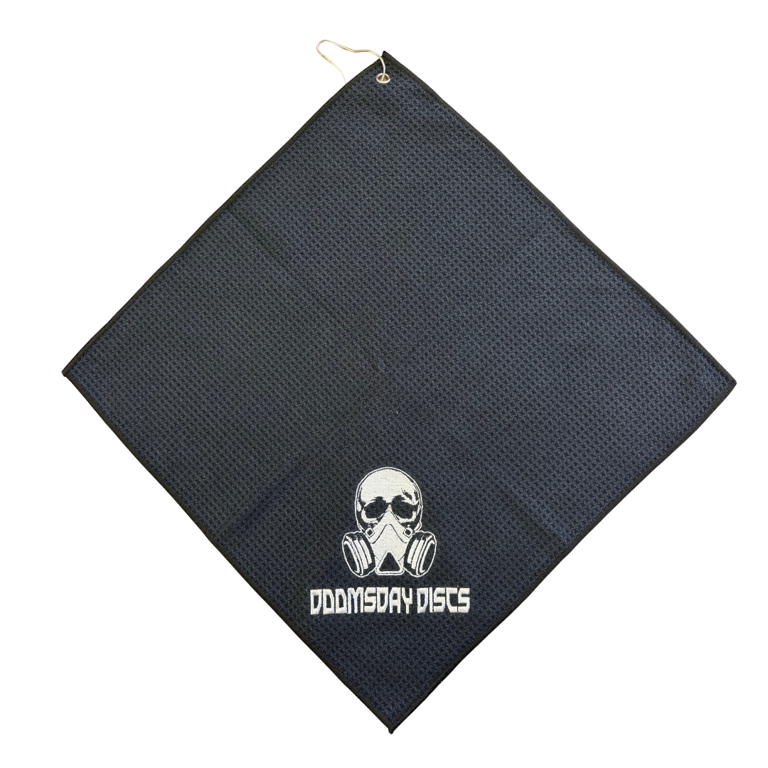 Doomsday Discs Blackout Waffle Towel