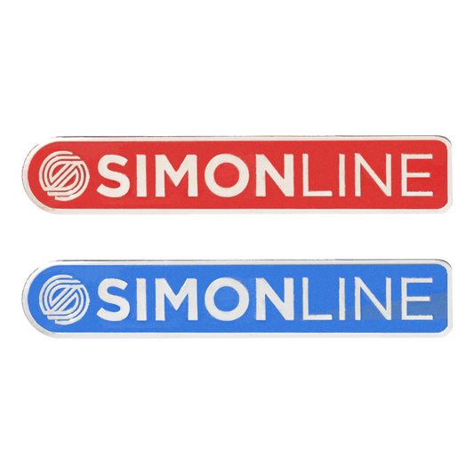 SimonLine Tag Hard Enamel Pin